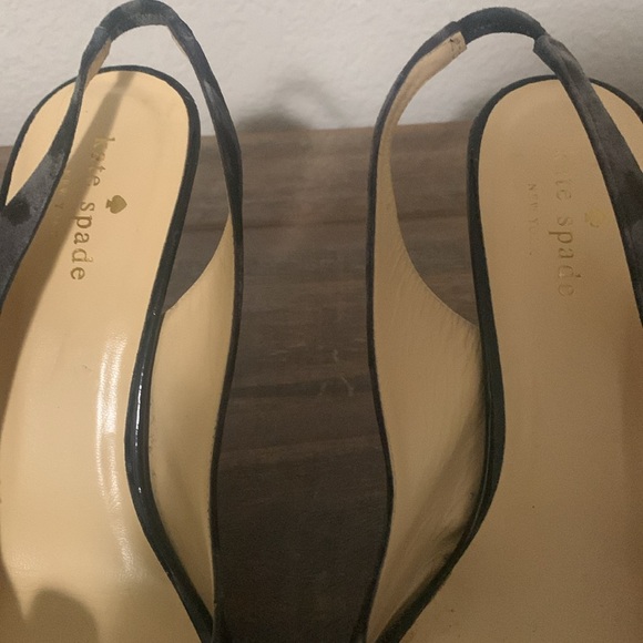Kate Spade animal print sling back heals. - Picture 5 of 6